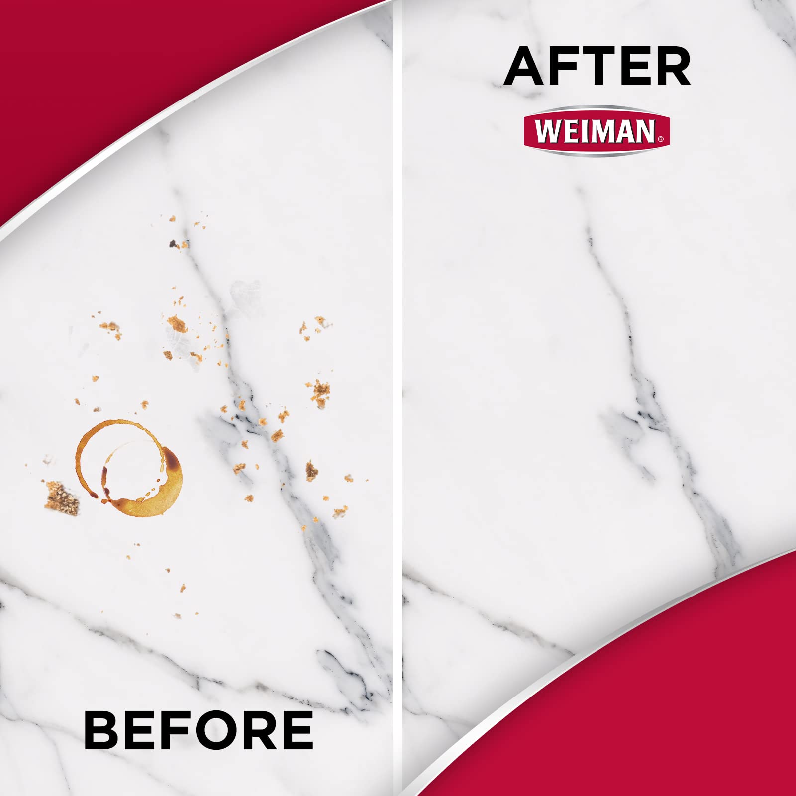 Weiman Quartz Countertop Cleaner and Polish (2 Pack w/Micro Towel) Clean and Shine Your Quartz Countertops Islands and Stone Surfaces with Ultra Violet Protection