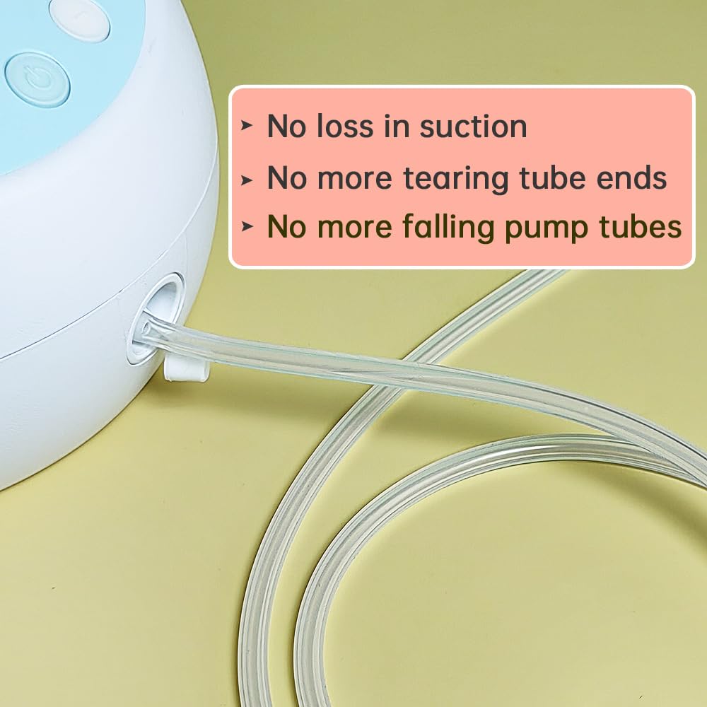 Replacement Tubing for Spectra S2 Spectra S1 9 Plus, BPA Free Replace Tubes Avent/Ameda Hose Made by PumpMom (Not Original Accessories)