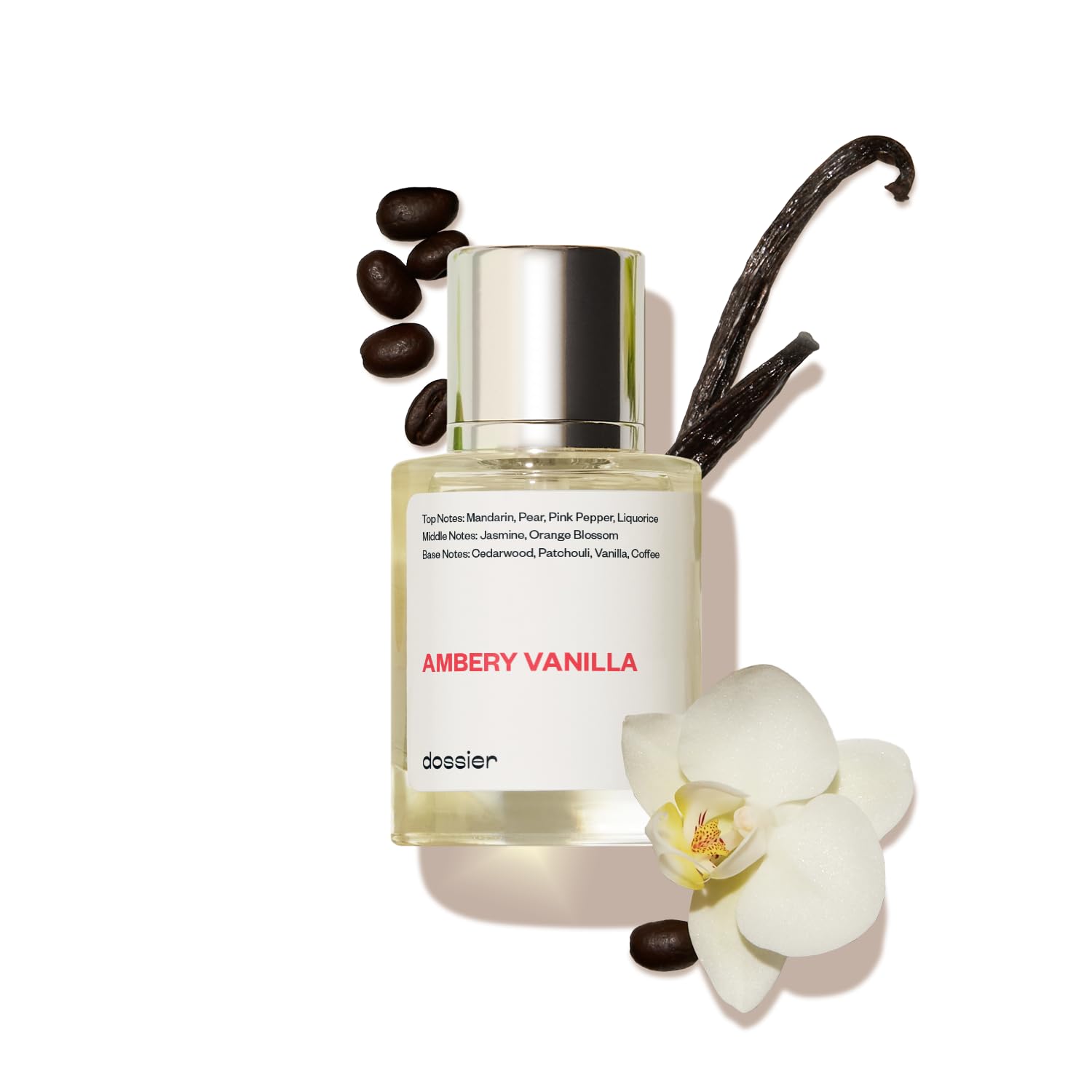 دوسيه - فانيليا عنبرية 1.7 أونصة (50 مل) - ماء عطر - مستوحى من بلاك أوبيوم من إيف سان لوران - عطر يدوم طويلاً - نسائي
