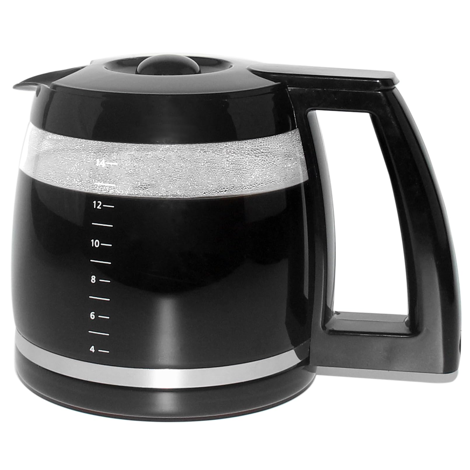 14-Cup Replacement Carafe Compatible with Cuisinart Coffee Maker Models DCC-3200, DCC-3200P1, DCC-2200, DCC-2600, DCC-2800 and CBC-7000PCFR Model# DCC-2200RC