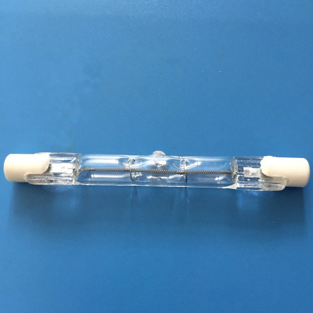 CTKcom 500-Watt 4.7-Inch J Type T3 Halogen Bulbs(5 Pack) - 118mm Double Ended 500 Watt 120 Volts T3 Halogen Bulbs R7S Double Ended Filament Flood Lights Quartz Tube Lamps 120V