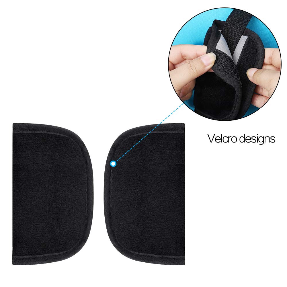 Accmor Car Seat Strap Pads for Baby Toddler Kids, Car Seat Strap Covers, Soft Car Seat Straps Shoulder Pads for All Baby Car Seats, Stroller, Pushchair, High Chair