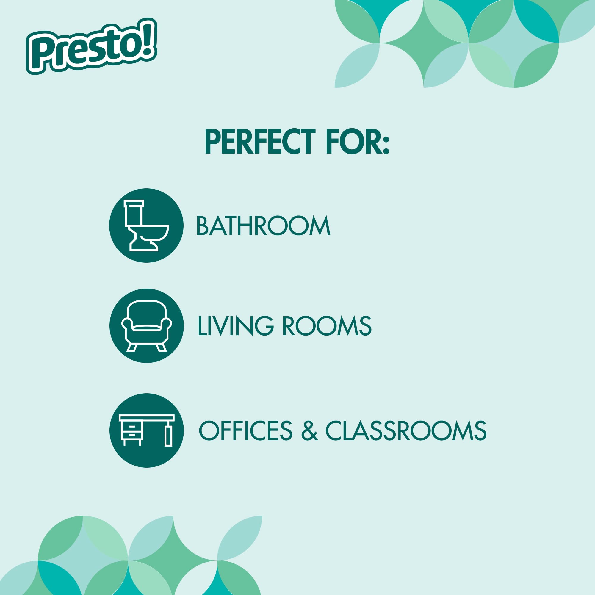 Amazon Brand - Presto! Ultra-Soft 3-Ply Premium Facial Tissues, 264 Count (4 Packs of 66), (Packaging May Vary)