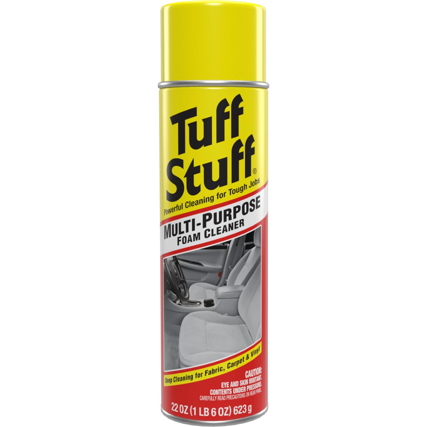 Tuff Stuff Mehrzweck-Schaumreiniger, für Autointerieur, Möbel, Teppich, je 623 ml