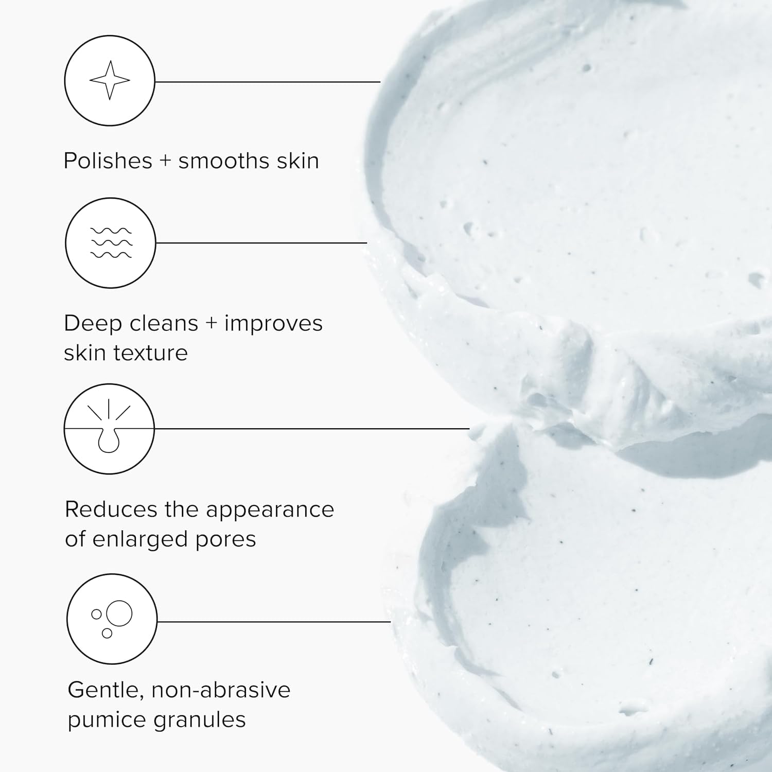 DRMTLGY Microdermabrasion Facial Scrub and Face Mask. Non-Abrasive Face Exfoliator Improves Acne Scars, Blackheads, Pore Size, and Skin Texture. 2 oz