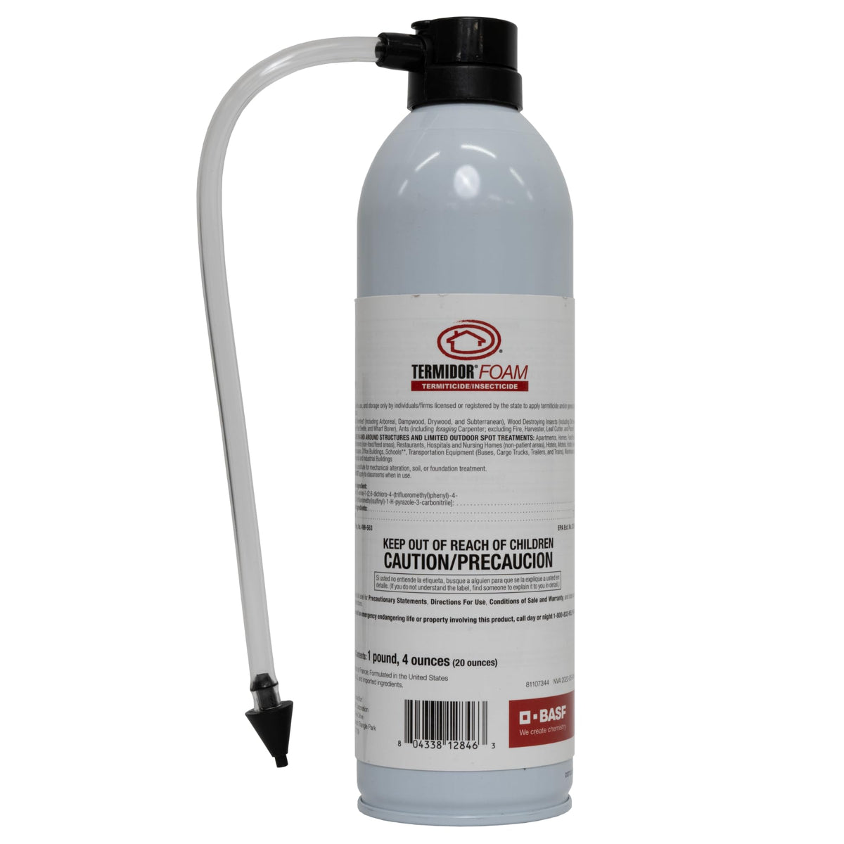 BASF Termidor Foam 20 أونصة - مبيد حشري نملي للنمل الأبيض والنمل والآفات والحشرات المدمرة للخشب