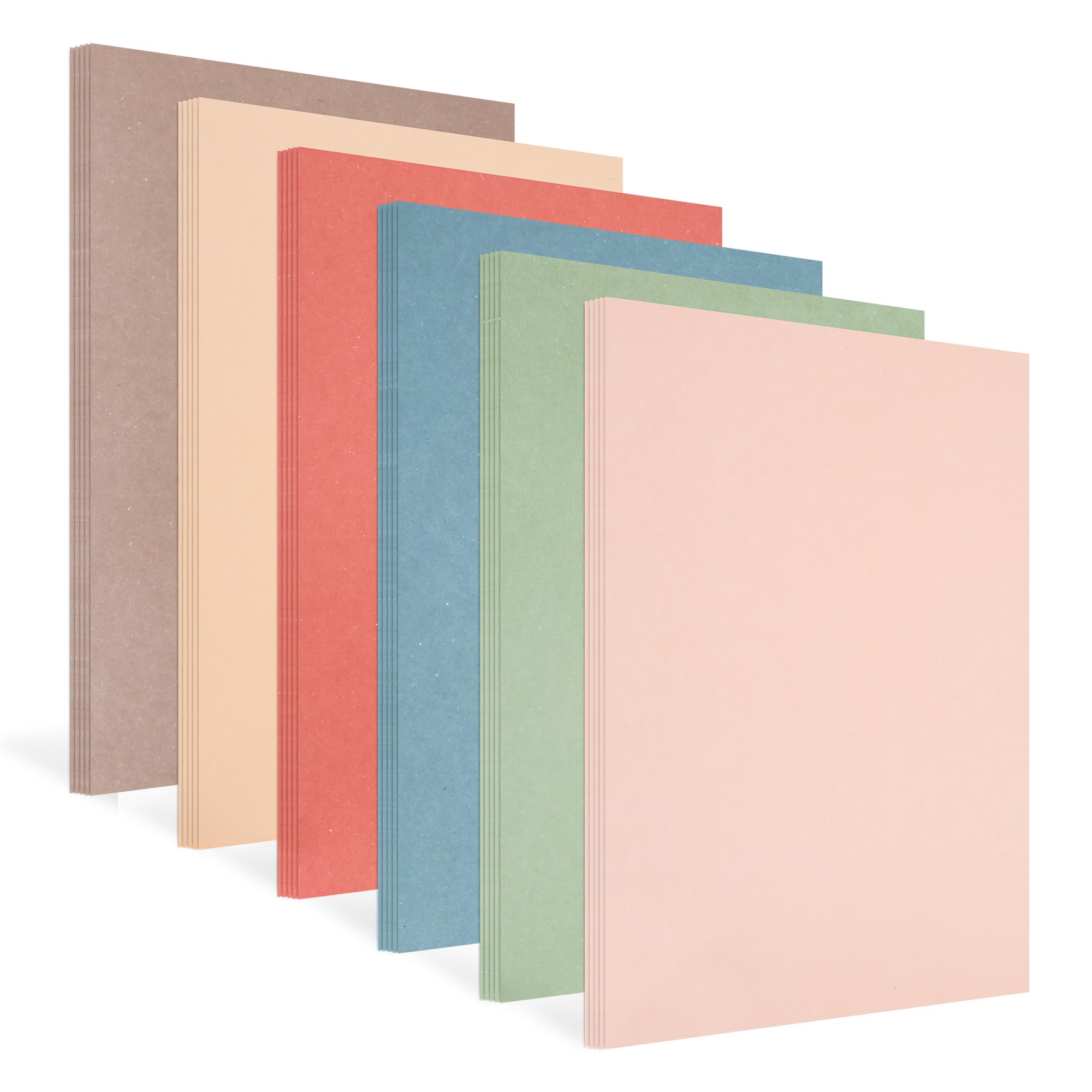 8,5x11 farbiger Karton, 30 Blatt, 230 g/m²/85 lb, verschiedene Farben, schweres Bastelpapier für Inkjet-Druck, Kartenherstellung, Bastelpapier, Scrapbooking, Heimwerkerbedarf, beidseitig bedruckbar, schweres Papier