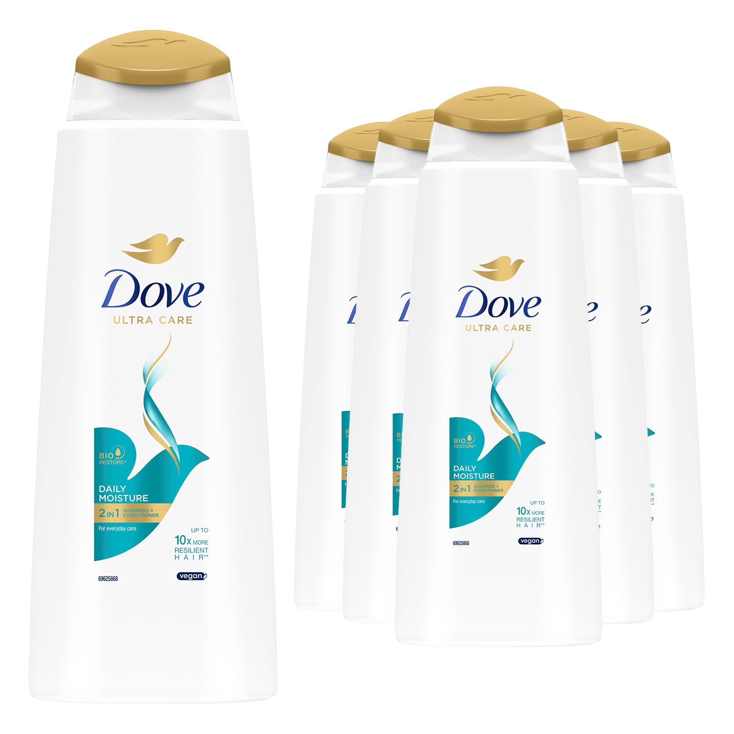 Dove Daily Moisture 2-in-1 Shampoo und Spülung 400 ml – von Dove