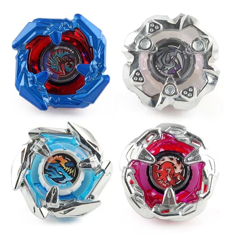 MUSTYBELT Bey Battling Set, GyroTops Burst Blade Toy Combat Battling Game Set, Spinning Gift for Boys, Ages for 8 10 12+ (12 Spinning Tops Tool Box)