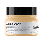 L'Oréal Professionnel Paris Absolut Repair Hair Mask - Protein Hair Treatment For Deep Nourishment, Hydrates, Repairs Damage & Adds Shine For Dry & Damaged Hair