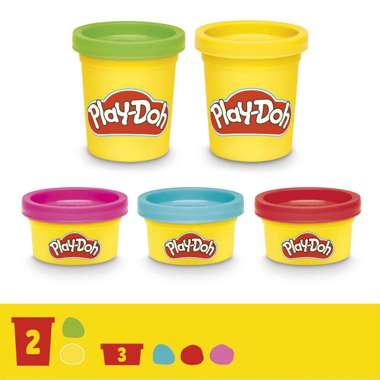 Play Doh Swirlin' Smoothies Toy Blender Playset, Play Kitchen Appliances, Kids Arts and Crafts Toys for 3 Year Old Girls and Boys and Up