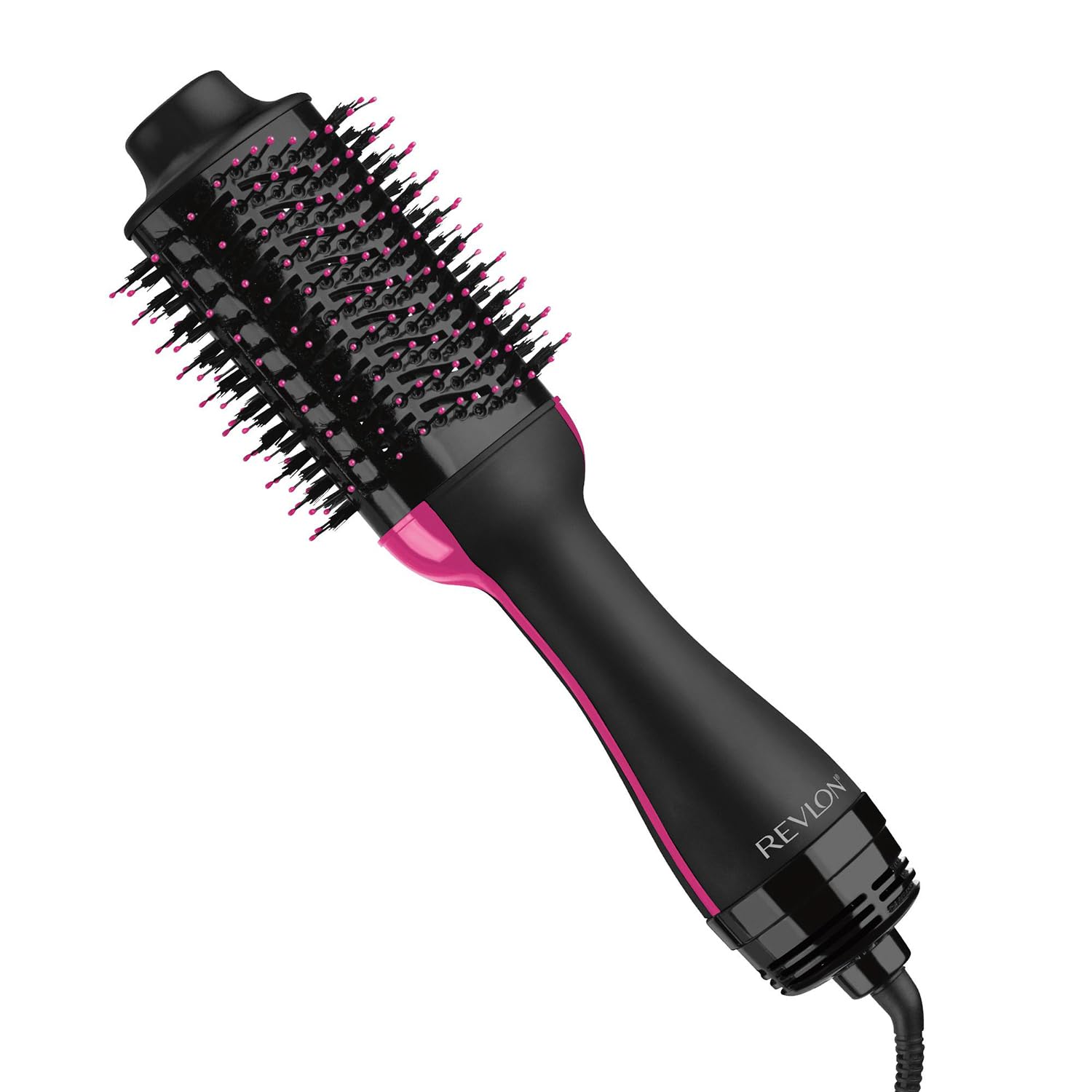 REVLON One-Step Volumizer Hair Dryer and Styler - Easy Salon-Style Blowouts - Less Frizz, More Shine, and Reduced Heat Damage, for All Hair Types and Lengths (Black)