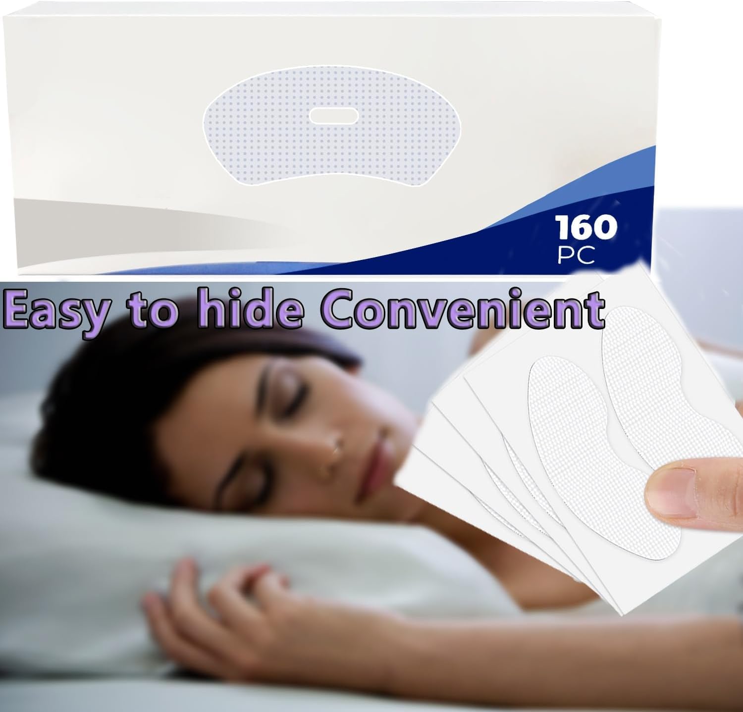 ZOUARU 120PCS Breathable Strips-Pain Free Removal-Adhesion for Skin-Breathable and Hypoallergenic, Transparently