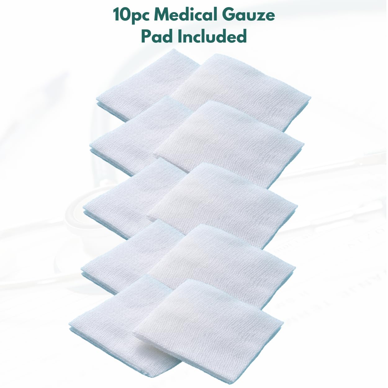 NanaCare Hypoallergenic Transparent Surgical Tape 1 inch x 10yd |4 Rolls Waterproof,Clear| Medical Tape for Skin, Dressings and Face| First Aid Bandage Tape for Sensitive Skin