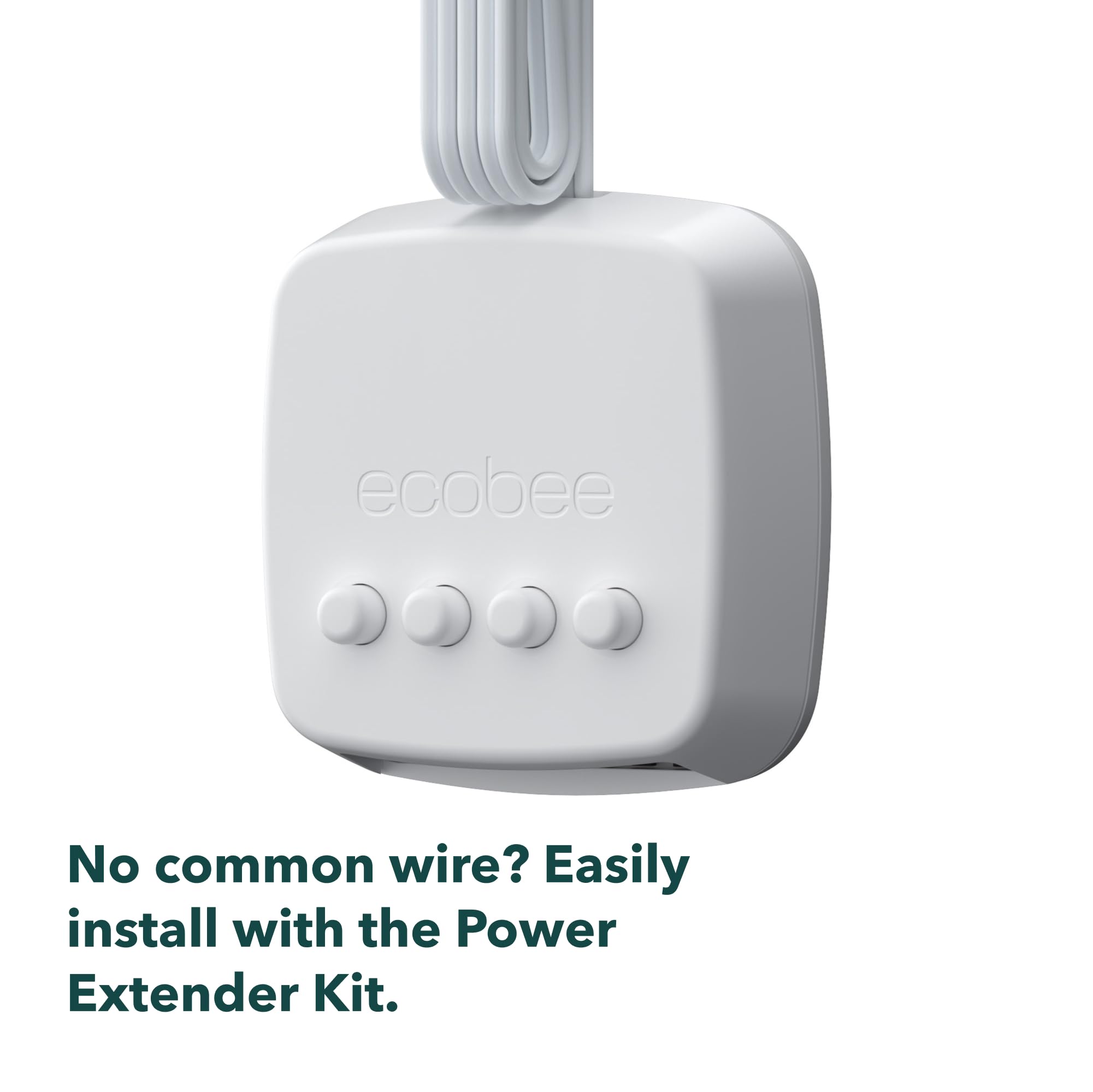 ecobee Power Extender Kit C-Wire Adapter - Made for ecobee Smart Thermostats - Programmable WiFi Thermostat Accessory