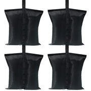 ABCCANOPY Canopy Weights 120 LBS Gazebo Tent Sand Bags,4pcs-Pack (Black)