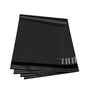KKBESTPACK 100 Large Poly Mailers 10x13 Shipping Bags for Small Business – Self Sealing Package Envelopes (10 x 13 Pack of 100, Black)