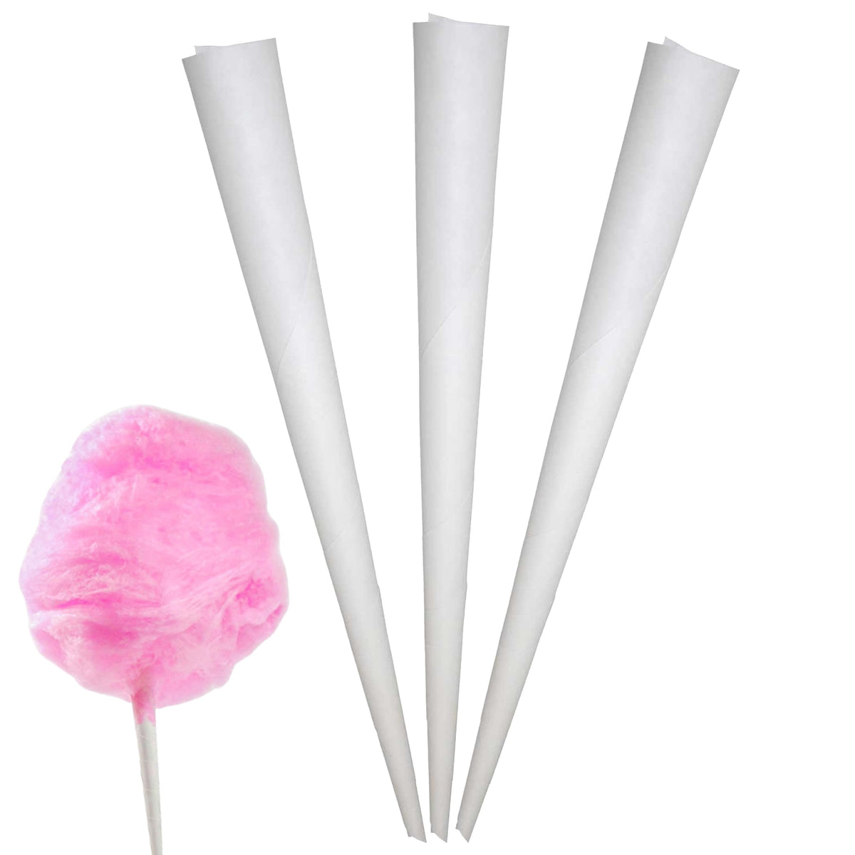 Perfectware - PW Zuckerwatte-Tüte 100 St. Zuckerwatte-Tüten 100 St.