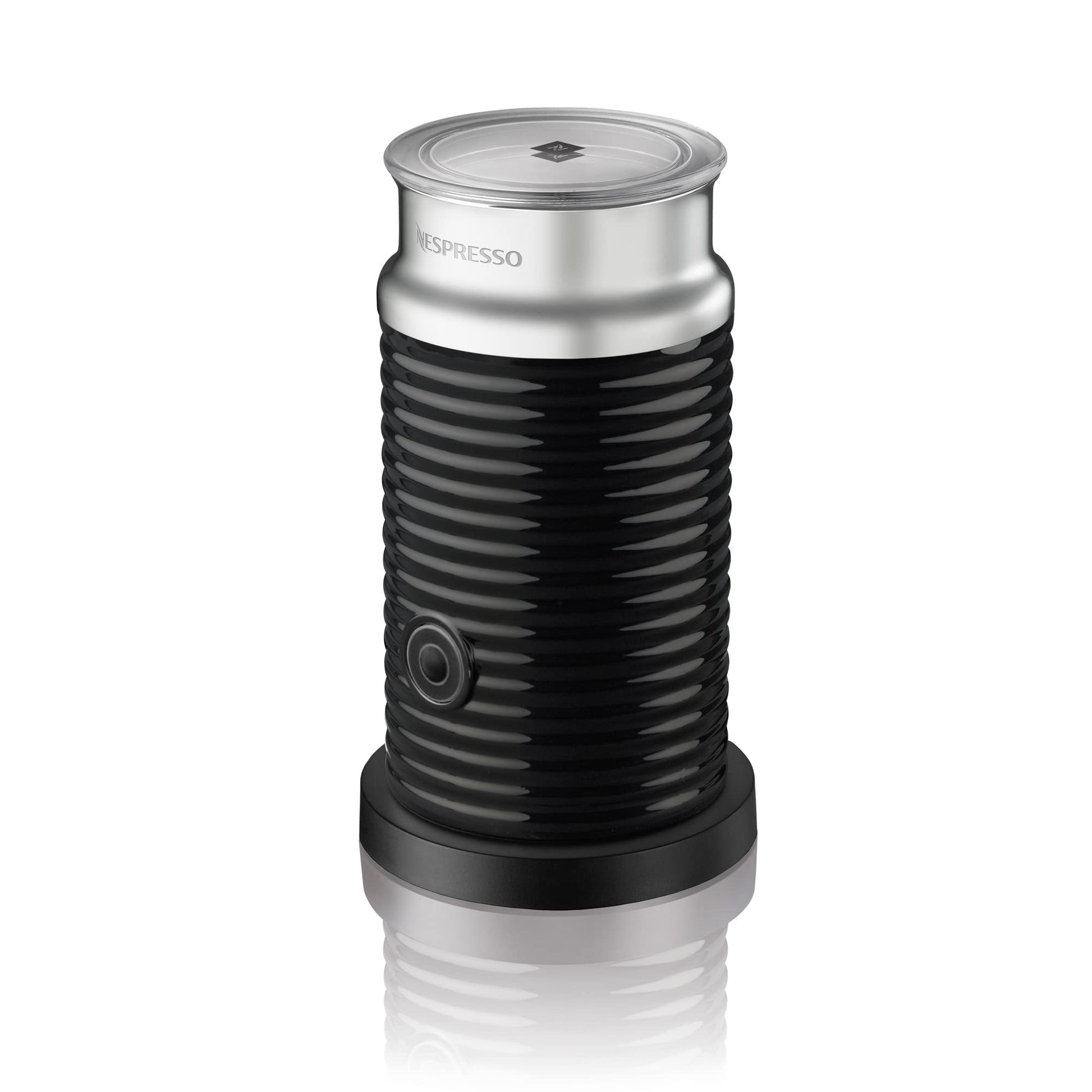 Nespresso Aeroccino 3 Milk Frother, Black, Steel