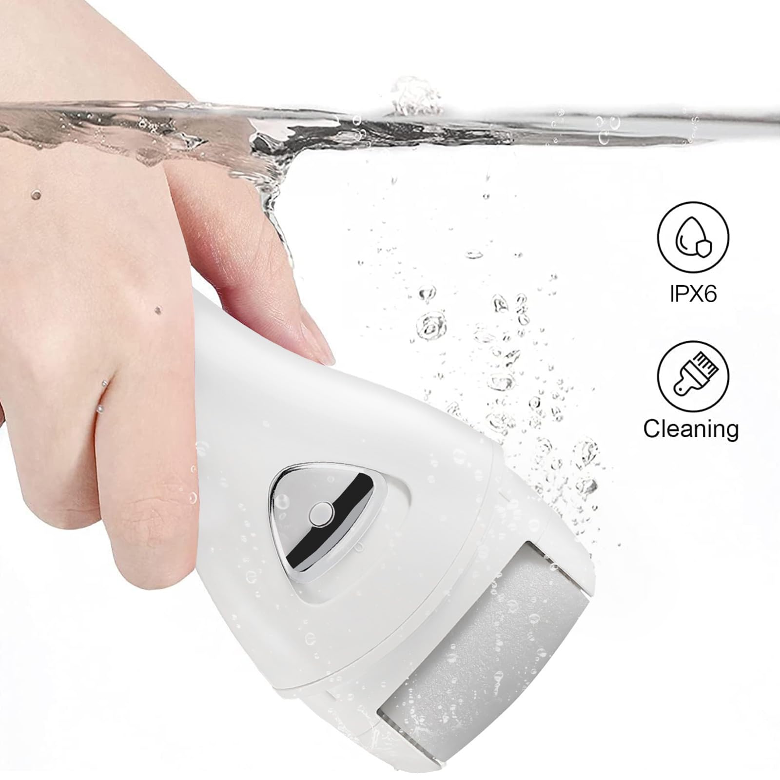 Electric Foot Callus Removers Rechargeable, Portable Electronic Foot File Pedicure Tools, Electric Callus Remover Kit, Professional Pedi Feet Care Perfect for Dead, Hard Cracked Dry Skin Ideal Gift
