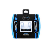 Roperoller - Cord and Rope Tightening and Cinching Tool with Rollercam Technology - Easy Secure Tie Down for Outdoor, Camping, and Boating Guy Lines - 6-Pack Includes Accessory Cord and Carry Case
