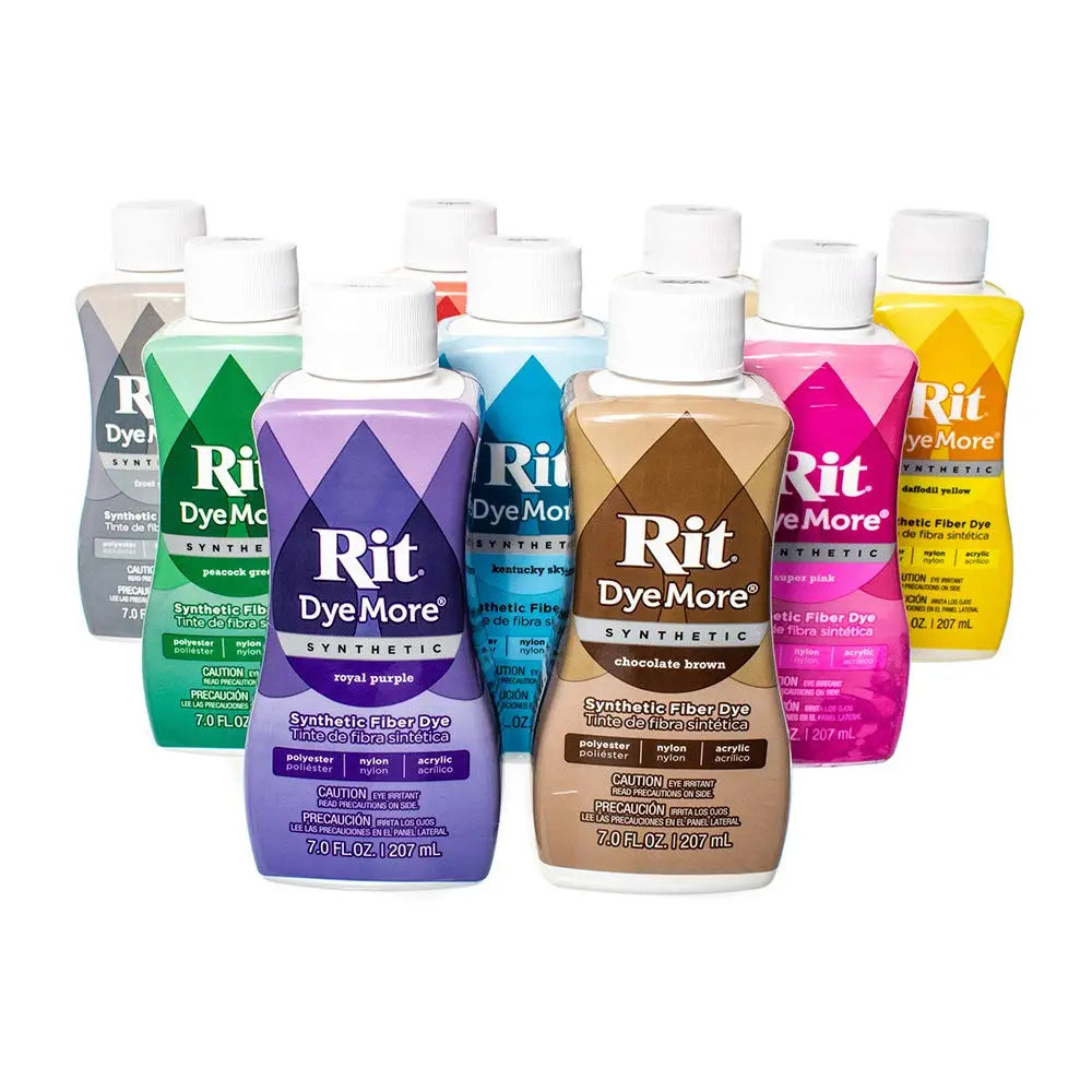 Rit DyeMore Single Bottle 7 Oz. Synthetic Liquid Fiber Dye for Clothing, Décor, and Crafts – Graphite