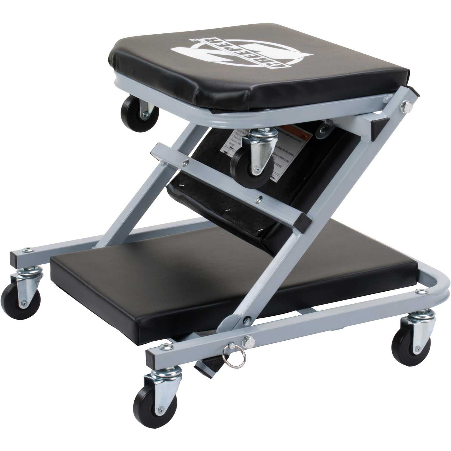 Pro-Lift C-2036D Grau 36" Z-Sitzliege, Schwarz