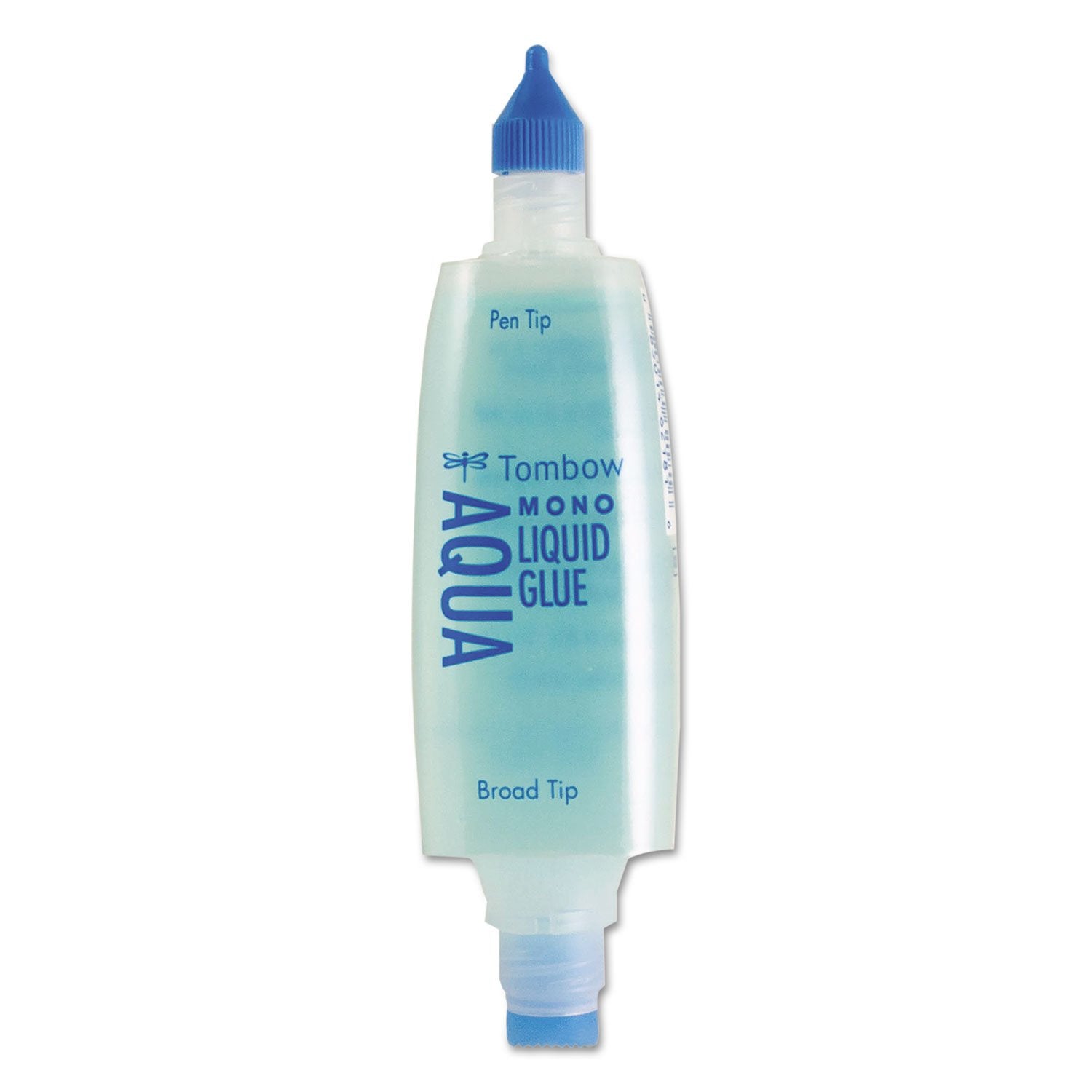 Tombow 52180 MONO Aqua Liquid Glue، 1.69 أونصة، عبوة واحدة. موزع مزدوج الرأس لتطبيق دقيق وشامل يجف شفافًا.