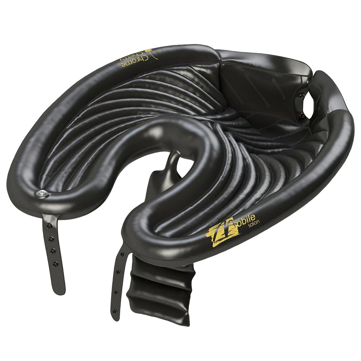 Mobiler Salon - Tragbares, aufblasbares Waschbecken zum Haarewaschen und -schneiden zu Hause und im Bett ohne Friseurstuhl (Mobile Salon)