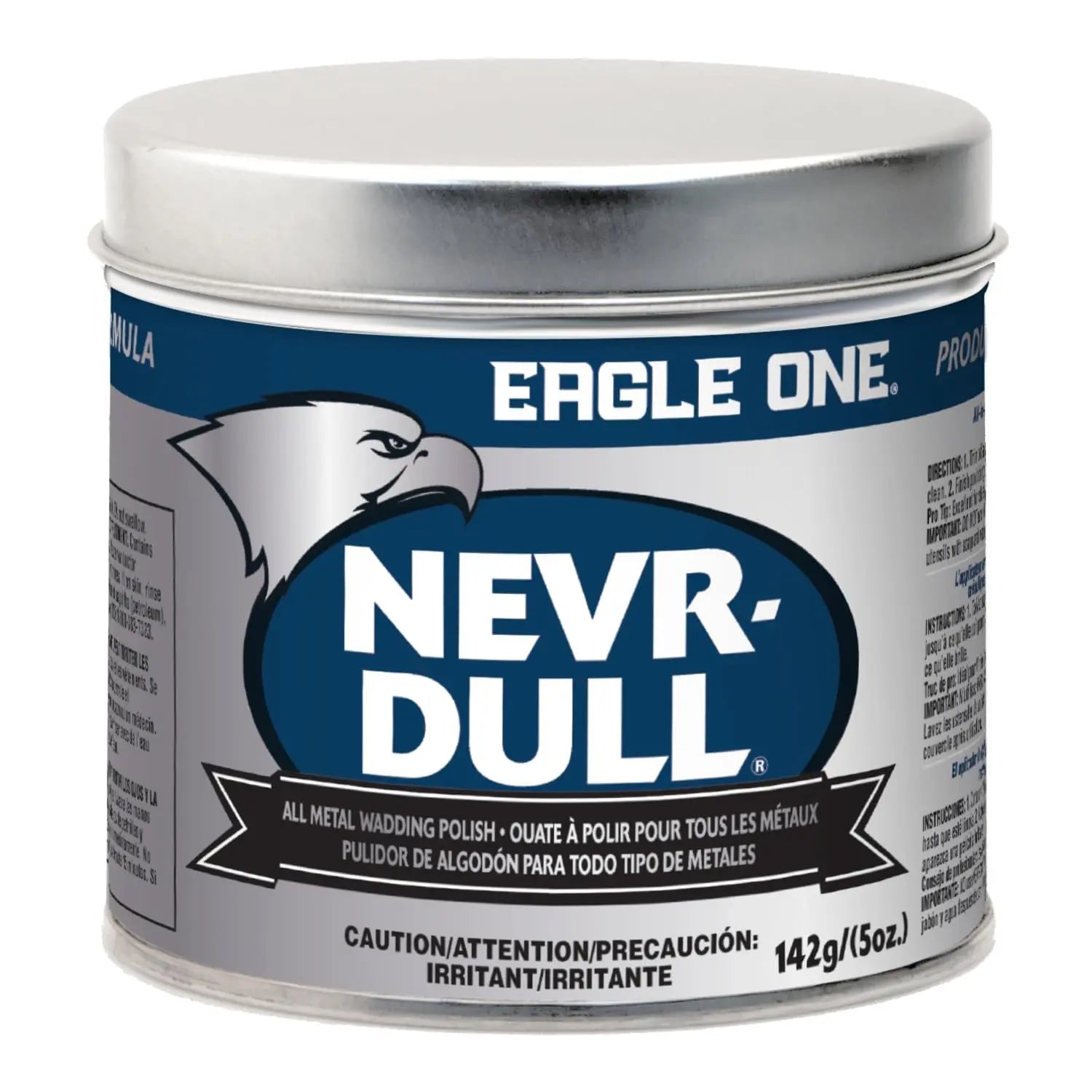 Eagle One Car Polish, Nevr-Dull Wadding Metal Polish, 5 Oz