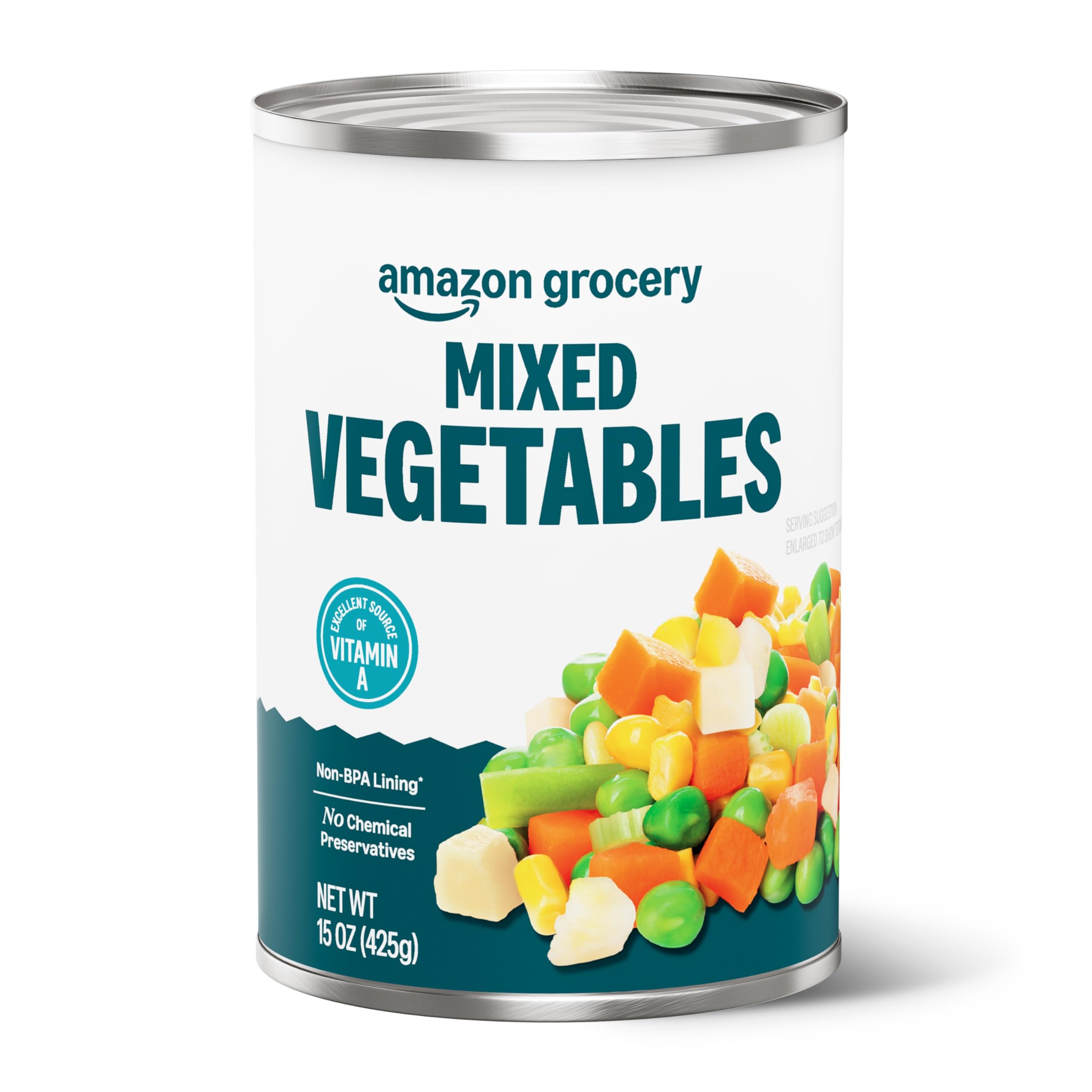 Grocery, Canned Mixed Vegetables, 15 Oz (Previously Fresh, Packaging May Vary)