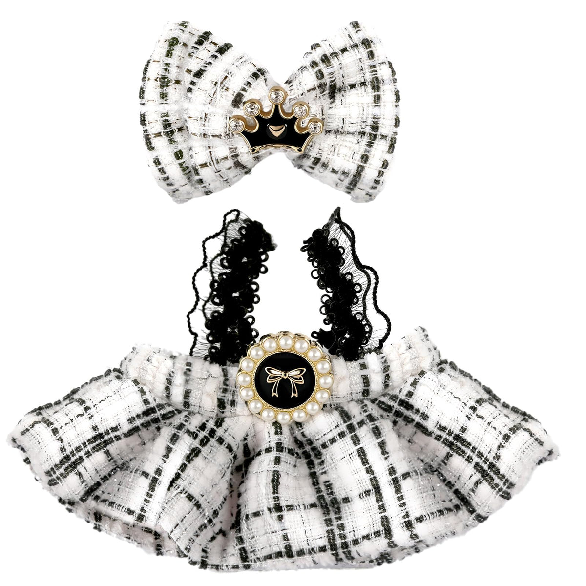 Kleidung für LABUBU 17cm Puppe (OHNE Puppe),Outfit für LABUBU,Kleidungsset für LABUBU Ankleiden,Zubehör für LABUBU