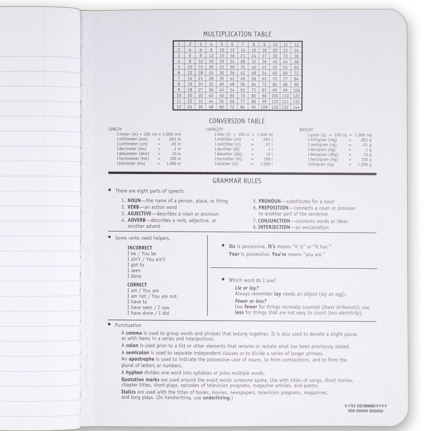 Mead Composition Notebook, 6 Pack, Wide Ruled Paper, 7-1/2" x 9-3/4", 100 Sheets per Comp Book, Assorted Colors (950054-ECM)
