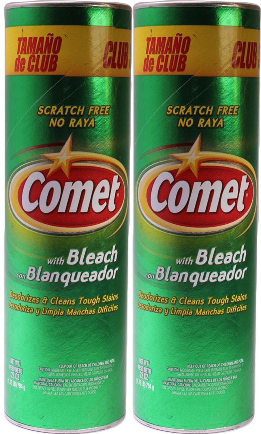 Comet Scheuerpulver mit Bleichmittel 794 g, (2er-Pack)