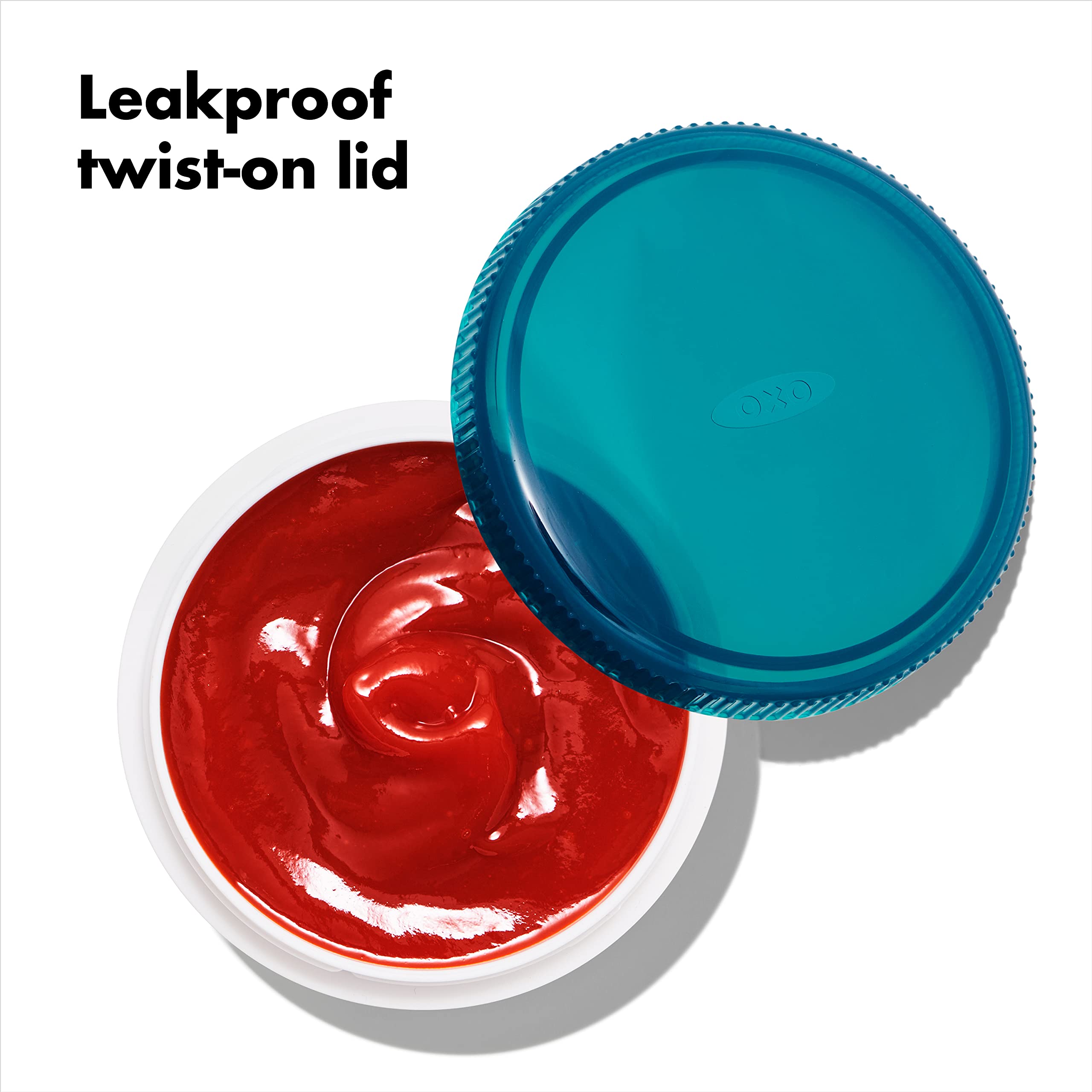 OXO Good Grips Prep & Go Leakproof Condiment Containers - 3 pack