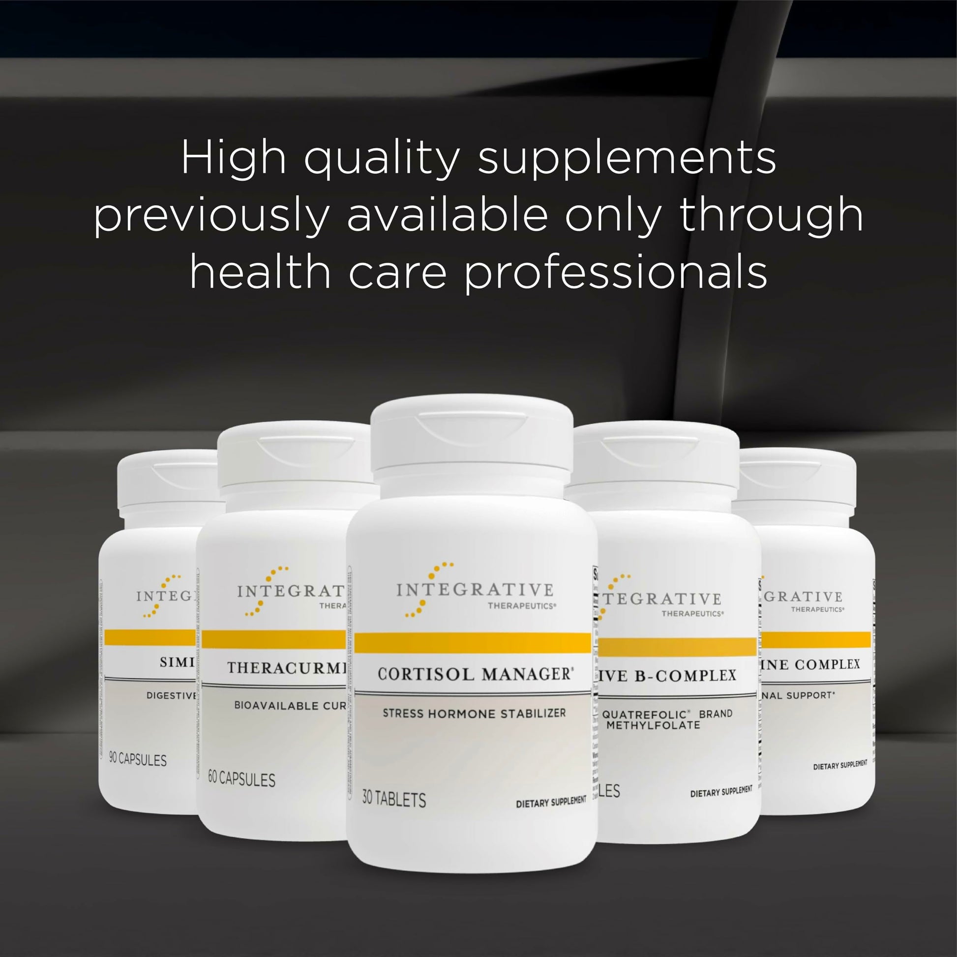 Integrative Therapeutics Cortisol Manager - Adrenal Health Support Supplement for Healthy Stress Response* - Vegan, Dairy-Free & Gluten-Free - 30 Tablets (15 Servings)