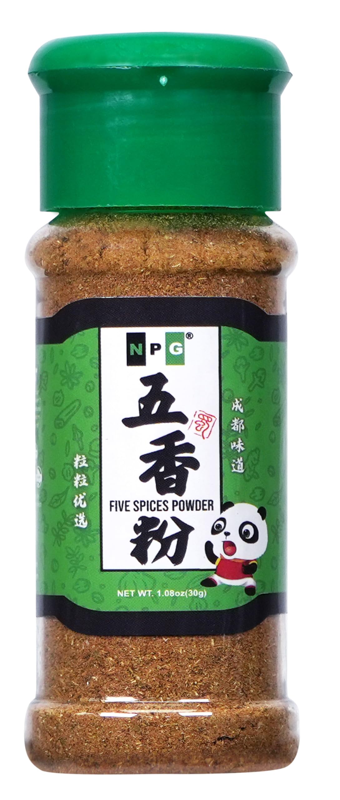 NPG Authentische Chinesische Fünf-Gewürze-Mischung 30 g, glutenfrei, rein natürliches gemahlenes chinesisches 5-Gewürze-Pulver, ohne Konservierungsstoffe, ohne MSG, Gewürzmischung für asiatische Küche & Wokgerichte