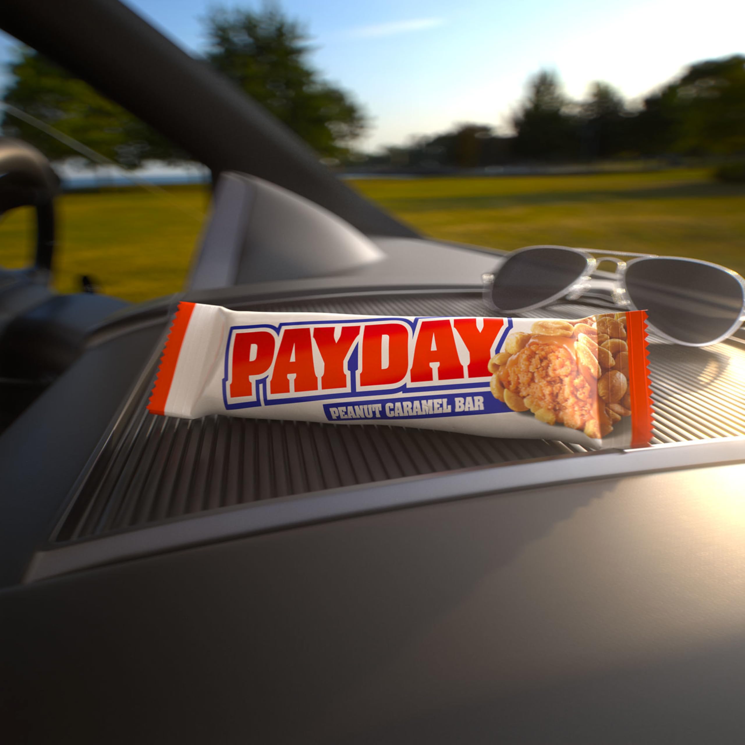 PAYDAY Peanut Caramel Candy Bars, 1.85 oz (24 Count)