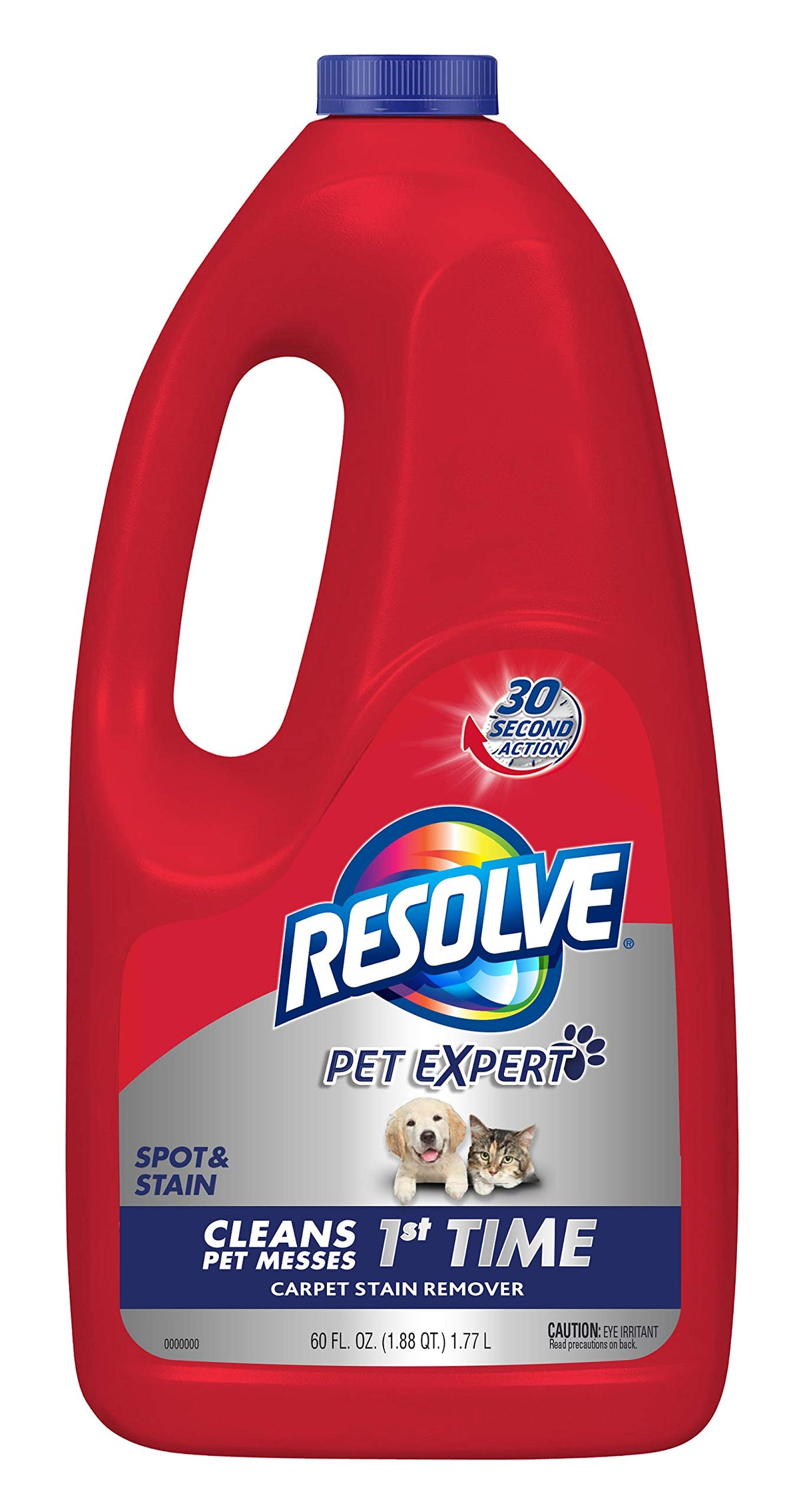 Resolve Pet Expert Teppich Flecken- und Geruchsentferner Nachfüllspray, Tierflecken- und Geruchsentferner, Teppichreiniger, 1,77 L