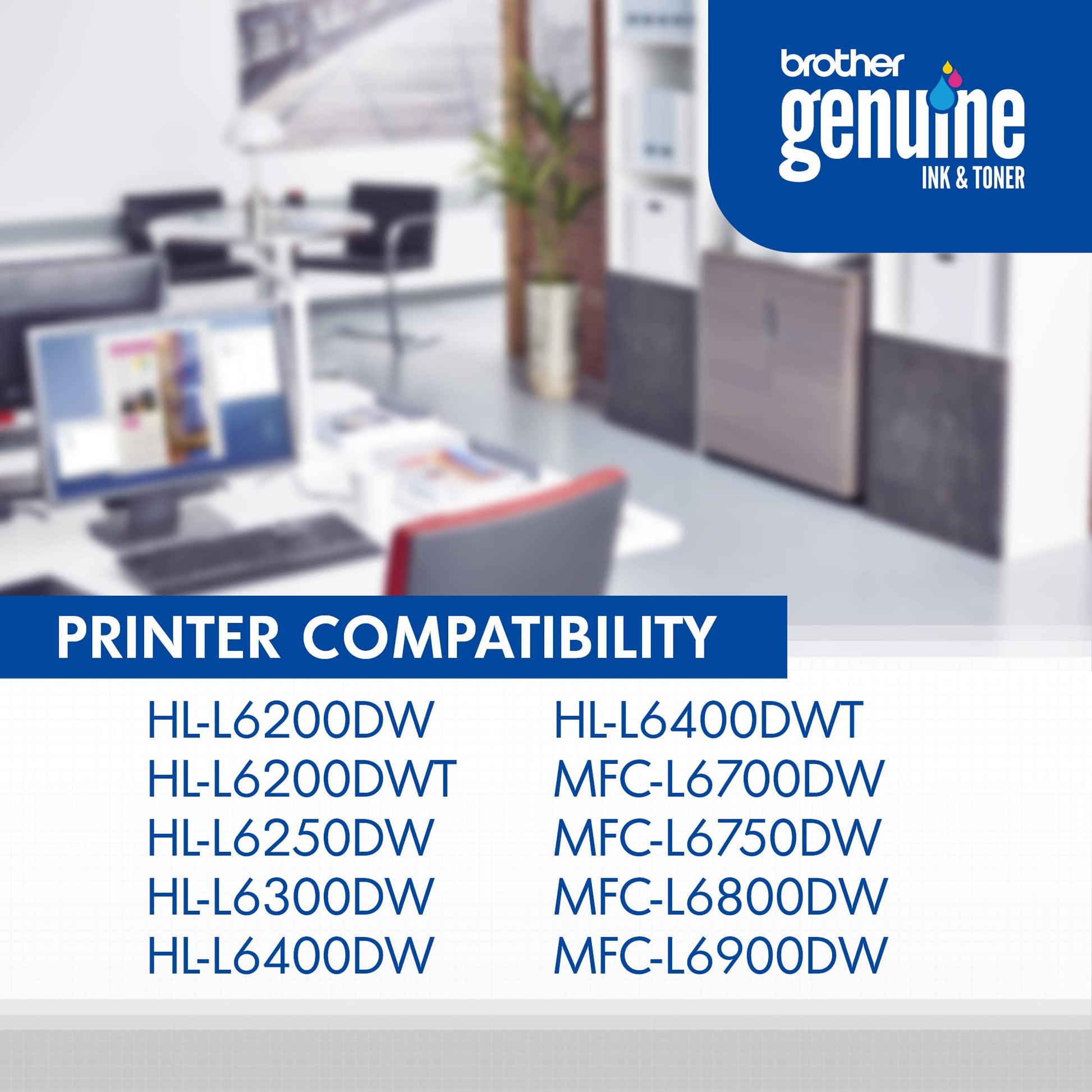 Brother Genuine Super High Yield Toner Cartridge, TN880, Replacement Black Toner, Page Yield Up To 12,000 Pages, Amazon Dash Replenishment Cartridge