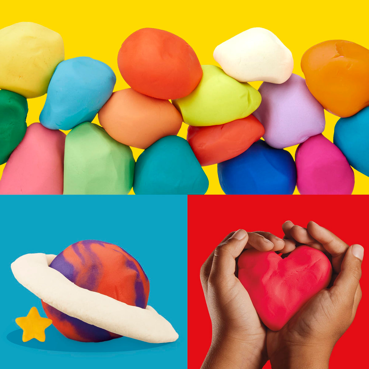 Play-Doh Jewel Colors Bulk 12-Pack of 4-Ounce Cans, Party Favors, Back to School Gifts, Prizes, & Party Favors, Kids Arts & Crafts, Preschool Toys, Ages 2+ ( Exclusive)