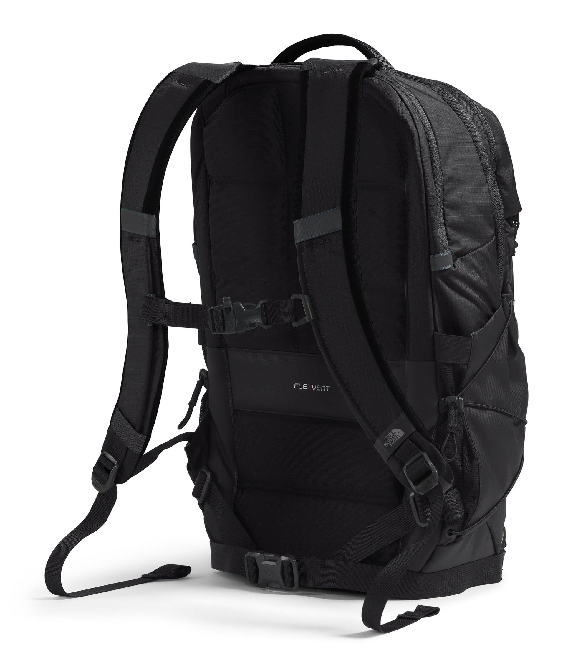 THE NORTH FACE Borealis Commuter Laptop Backpack | Water Repellent Finish, 16" Laptop Sleeve, Large Main Compartment for Everyday Carry, TNF Black/TNF Black-NPF, One Size