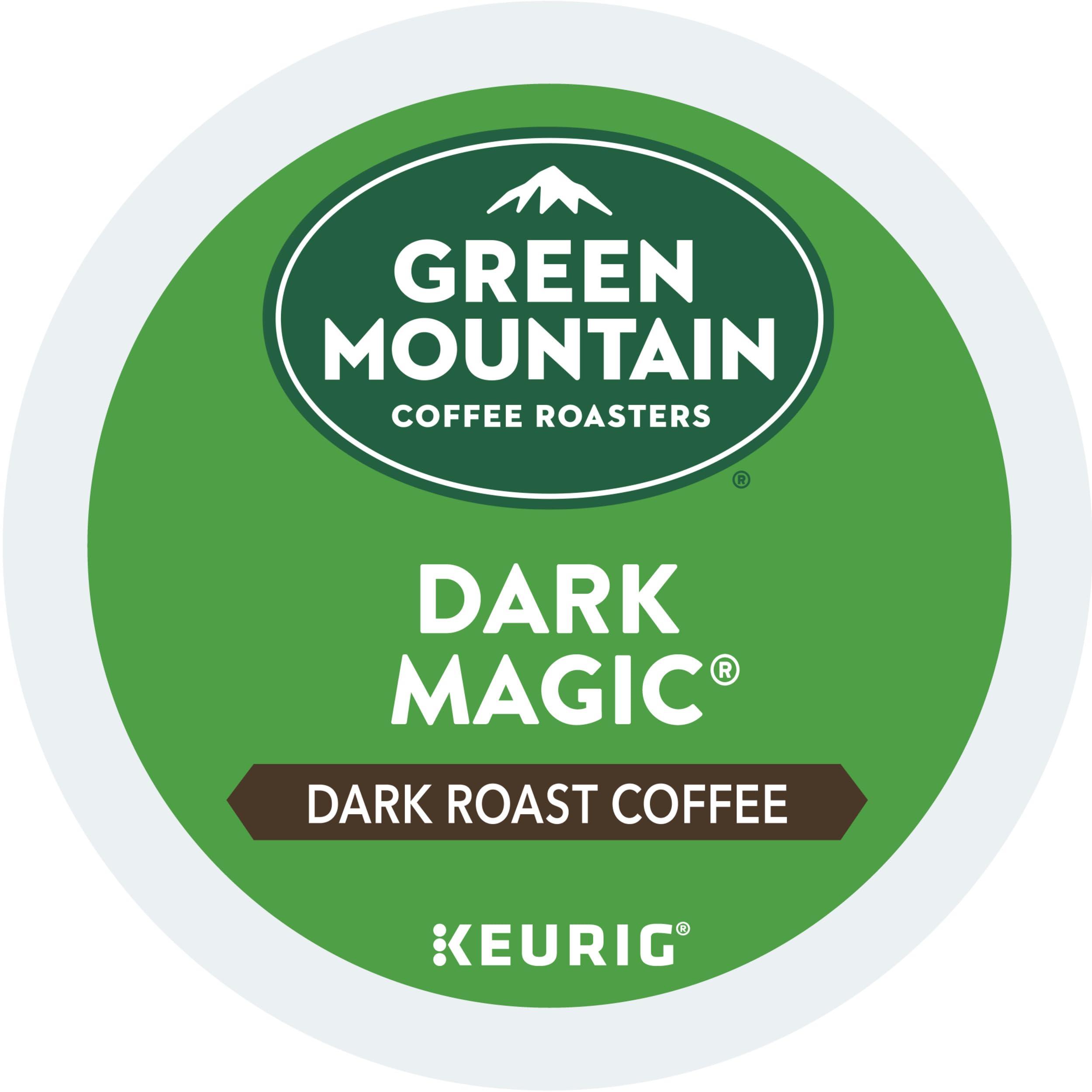 Green Mountain Coffee Roasters Dark Magic Coffee, Keurig Single-Serve K-Cup pods, Dark Roast, 96 Count