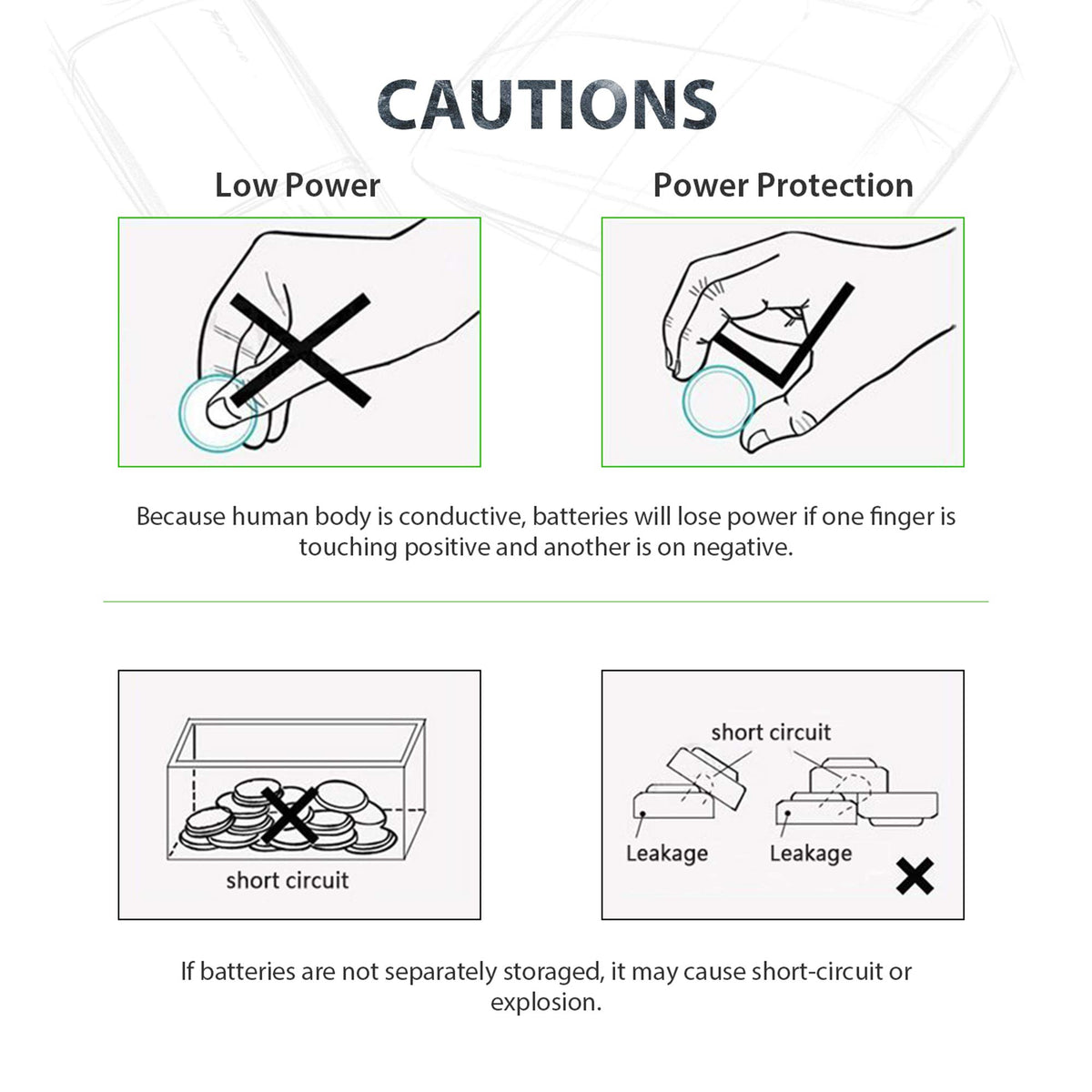 LiCB 20 Pack LR44 AG13 357 303 SR44 Battery 1.5V Button Coin Cell Batteries