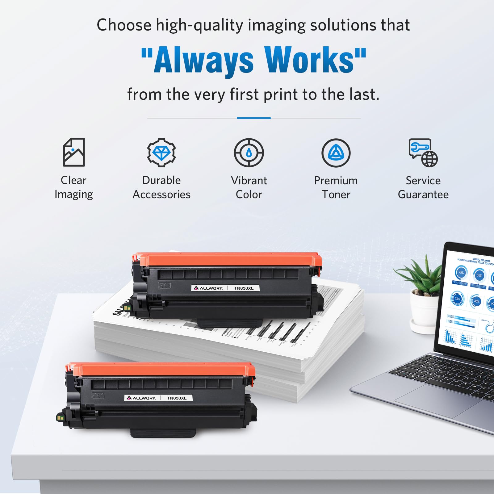 TN830XL Toner Cartridge Compatible Replacement for Brother DCP L2640DW L2647DW HL L2420DW L2460DW L2460DWXL L2465DW L2480DW L2865DW MFC L2820DW L2900DWXL L2980DW (2 Black)