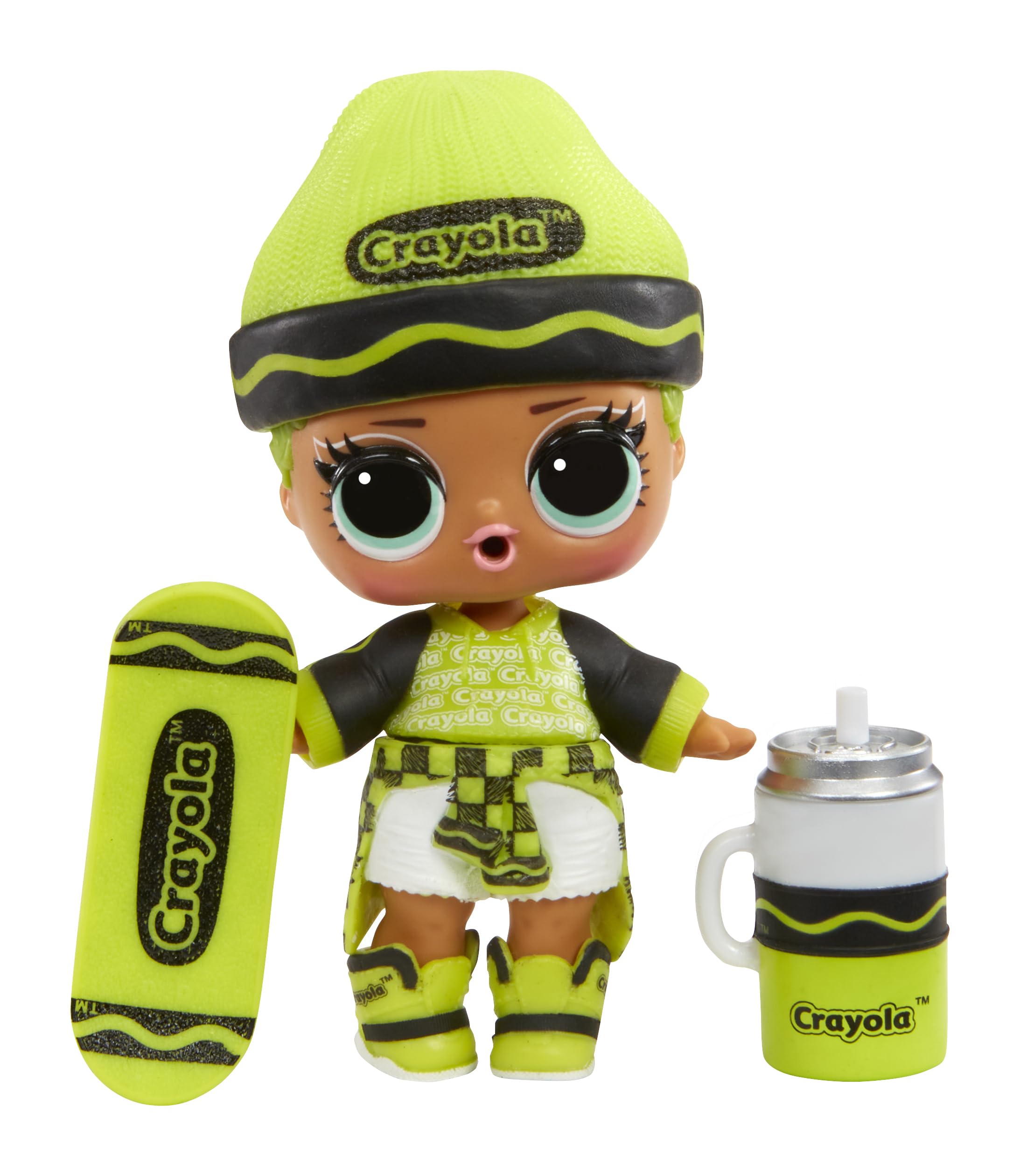 LOL Surprise Loves Crayola Tots - Collectible Doll, 7 Surprises, Crayon Color Theme, Limited Edition Small Doll, Great Toy Gift for Girls Ages 3+