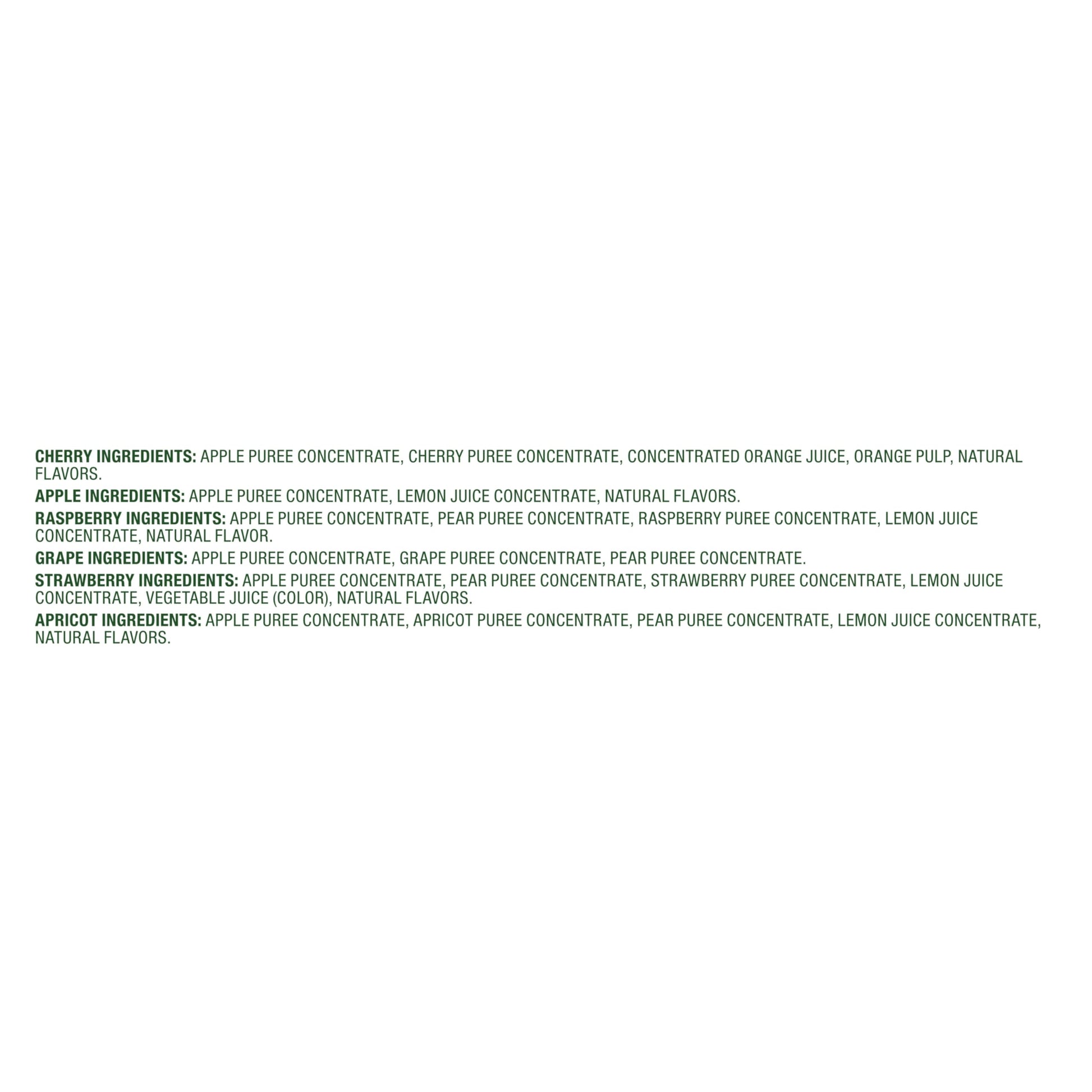 Black Forest, Stretch Island, Fruit Strips, Cherry, Apple, Raspberry, Grape, Strawberry, and Apricot, Zero Grams Added Sugar Non-GMO, 48 ct