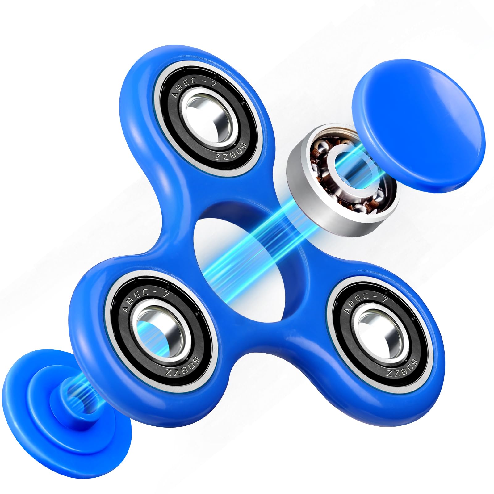 SCIONE Fidget Spinners Toys 5 Pack, Sensory Hand Fidget Pack Bulk, Anxiety Toys Stress Relief Reducer, Party Favors for Kids Adults Goodie Bag Stuffers,Fidget Stress Toys for Students Anxiety Relief