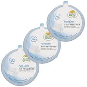 Citrus Magic Odor Absorbing Solid Air Freshener, Pure Linen, 8-Ounce, Pack of 3