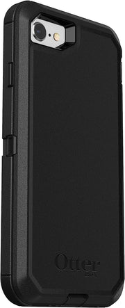 OtterBox iPhone SE 3rd & 2nd Gen, iPhone 8 & iPhone 7 (not Compatible with Plus Sized Models) Defender Series Case - Black, Rugged & Durable, with Port Protection, Includes Holster Clip Kickstand